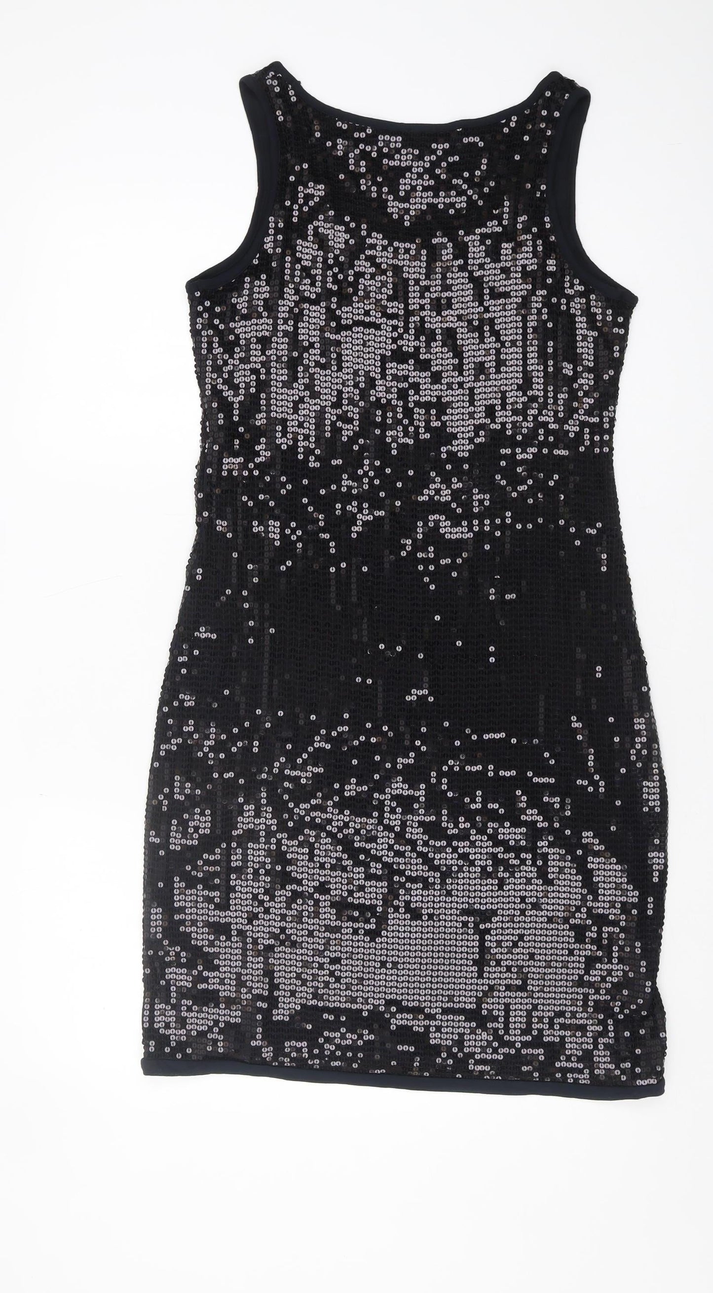 Esprit Women's Black Sequin Tank Dress S