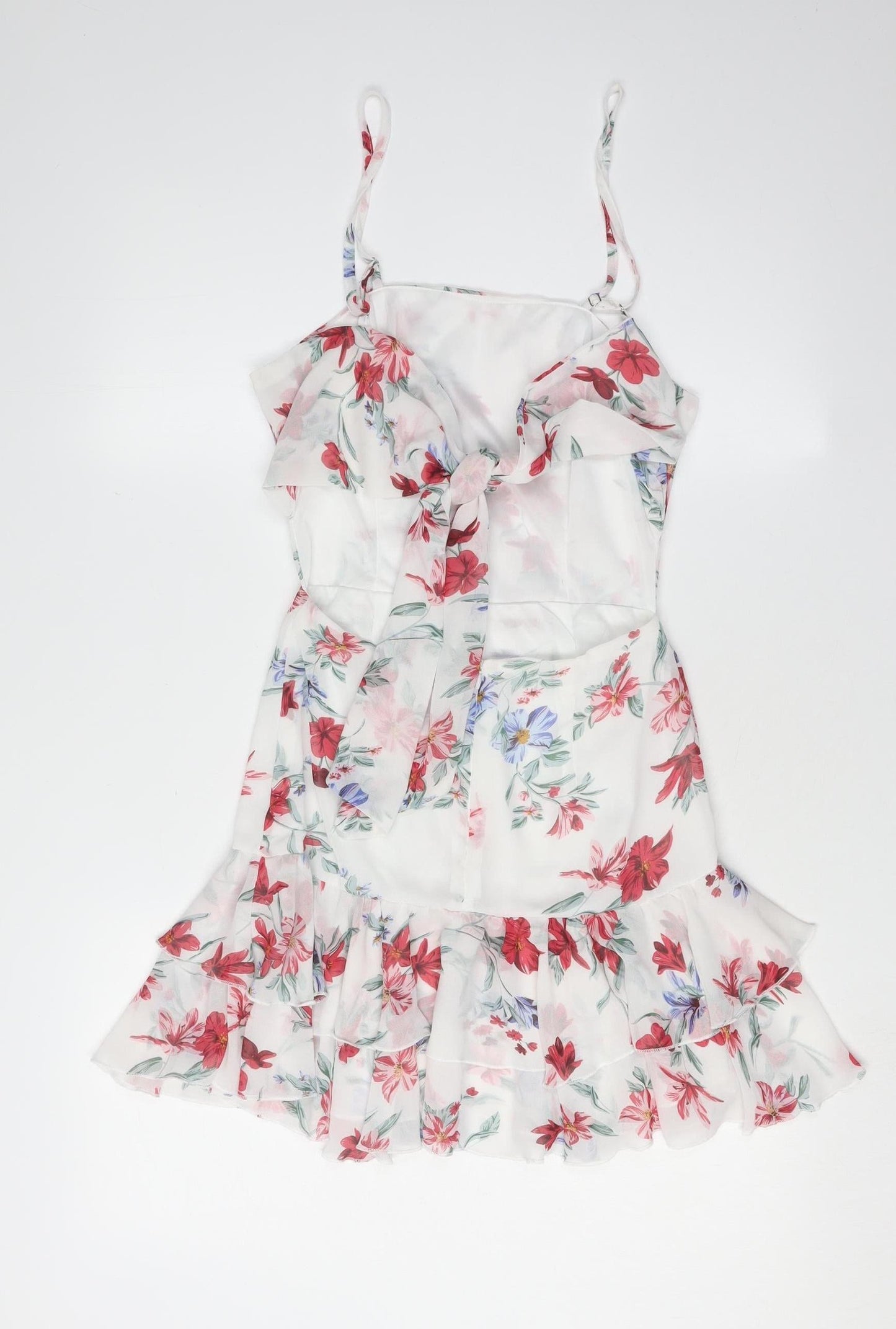 Quiz Women's Multicoloured Floral A-Line Dress