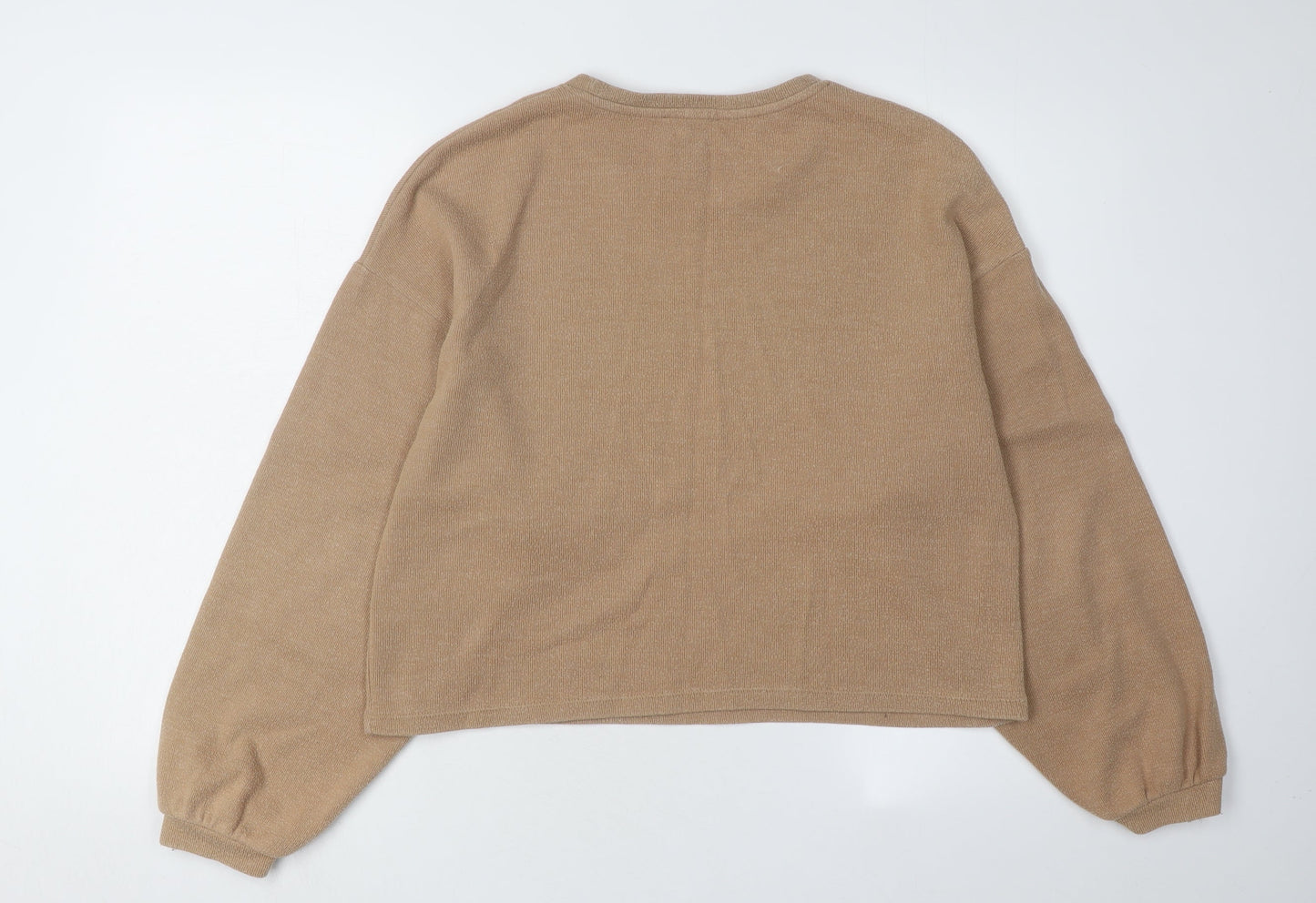 New Look Women's Beige Pullover Jumper, Size S, Casual