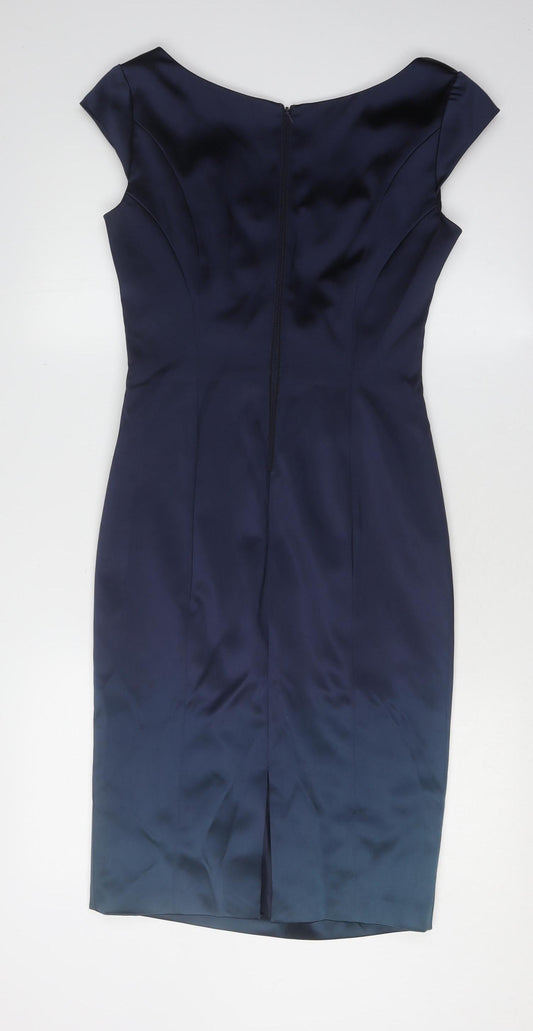Coast Women's Blue Sheath Dress Size 10