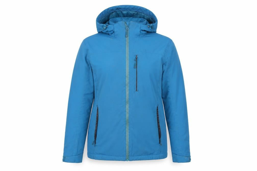 Mountain Warehouse Women's Blue Rain Coat Size 10