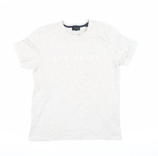 Ted Baker Unisex White M Basic Crew Neck T-Shirt