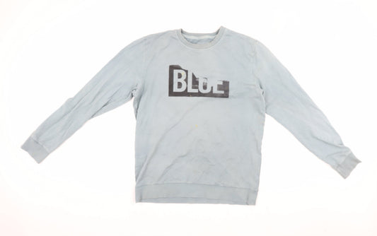 Only & Sons Men's Blue Pullover Sweatshirt M