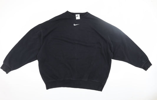 Nike Men's Black XS Crew Neck Pullover Sweatshirt