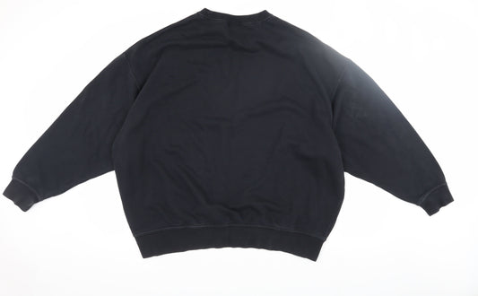 Nike Men's Black XS Crew Neck Pullover Sweatshirt