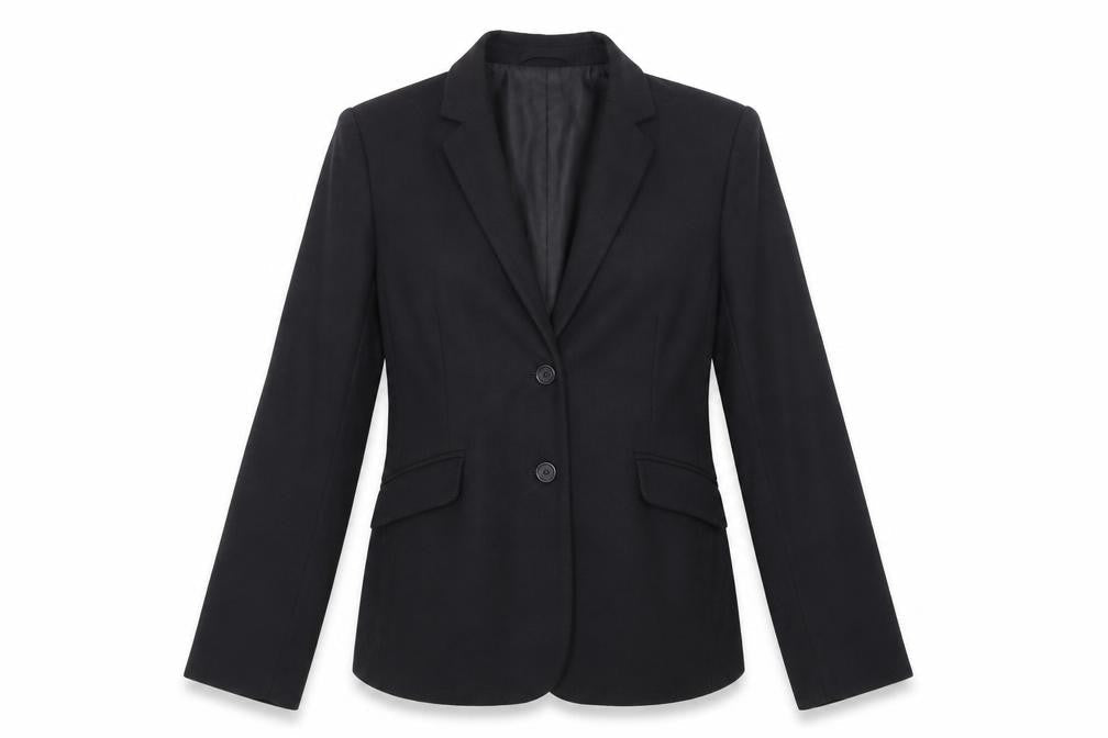 Front view of French Connection Women's Black Blazer, size 10