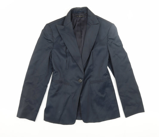 Sisley Women's Black Blazer Size 14 - Classic & Elegant