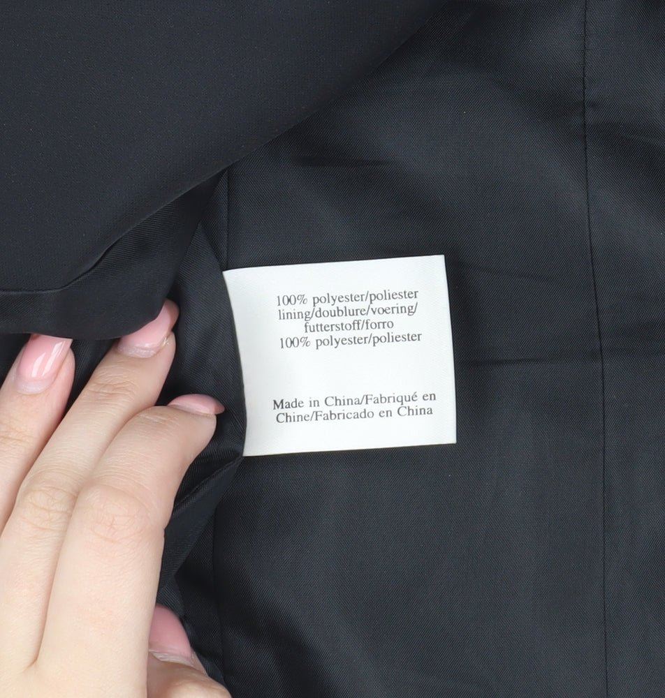 Laura Ashley Women's Black Blazer, Size 8