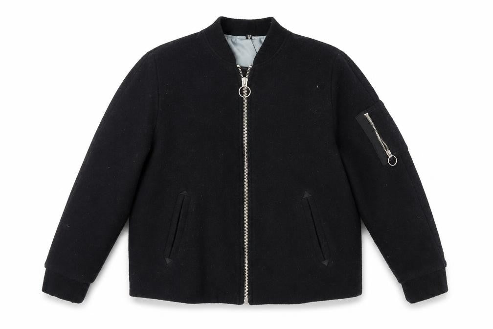 Divided Women's Black Bomber Jacket Size 12