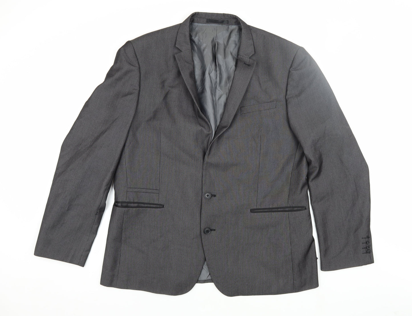 Next Men's Grey Suit Jacket 46R