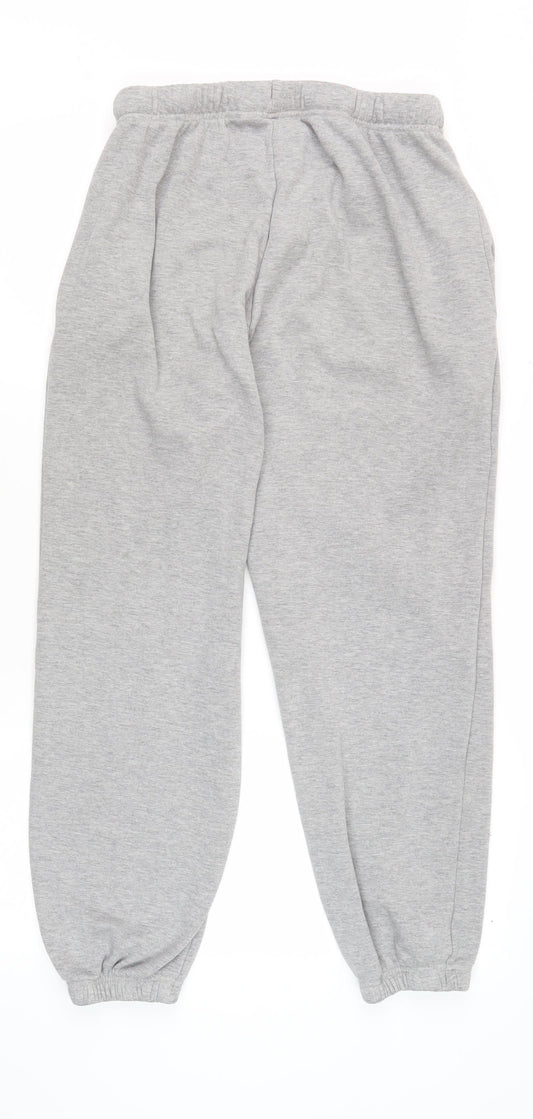 Friends Women Grey Jogger Trousers S Casual