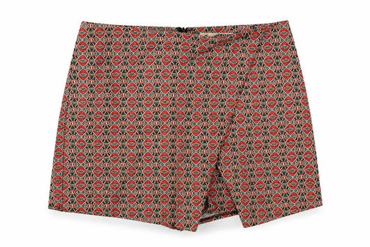 Hollister Women's Multicoloured Geometric Shorts