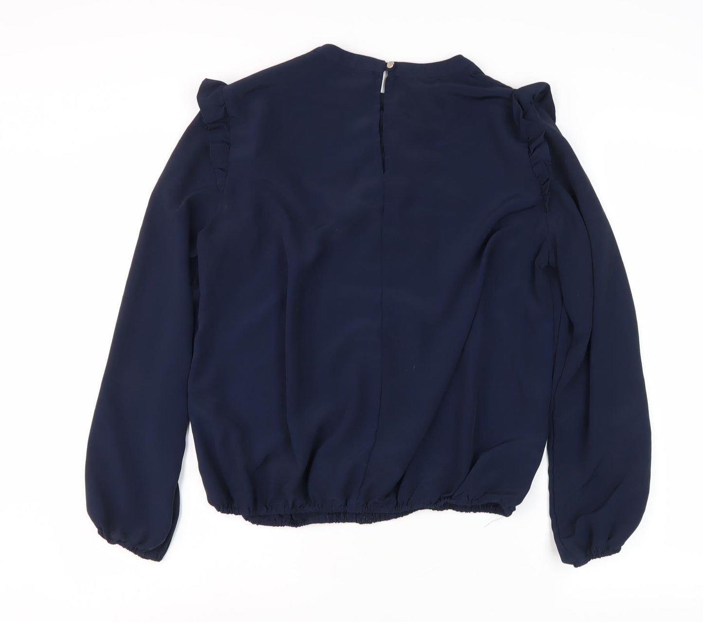 Dorothy Perkins Women's Blue Blouse UK 14