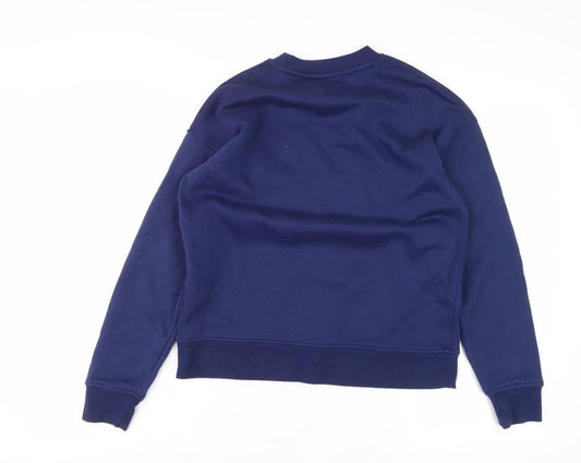 Disney Women’s Blue Eeyore Sweatshirt 2XS Crew Neck