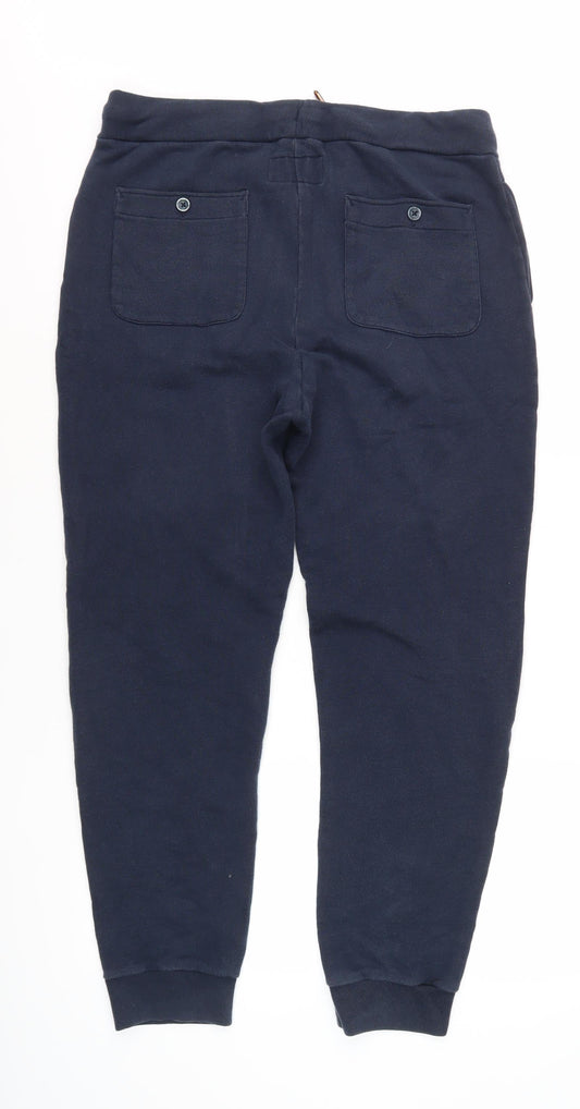 Jack Wills Men's Blue Jogger Trousers Size M