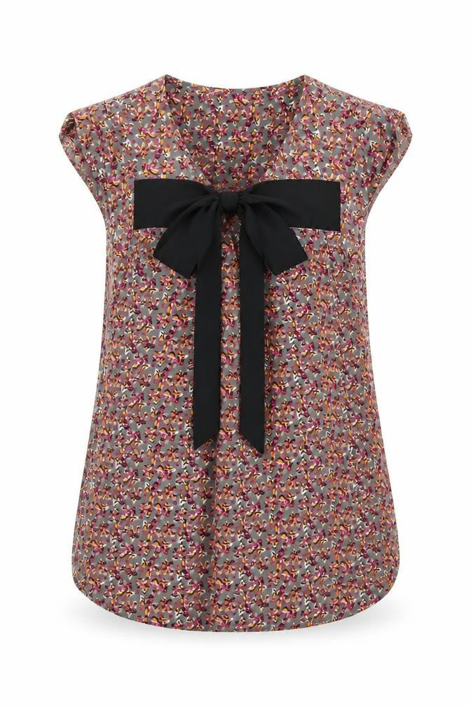 Womens UK Size M VERO MODA Multicoloured Polyester Blouse