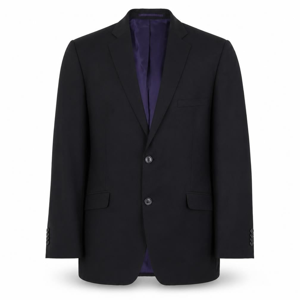 Mens 38 Chest Regular Daniel Hechter Blue Two-Button Blazer