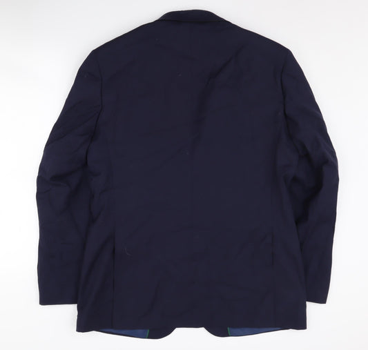 Marks and Spencer Men's Blue Blazer 40R