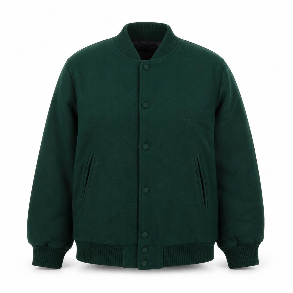 Stick Womens Willie's Green Varsity Jacket, Medium,