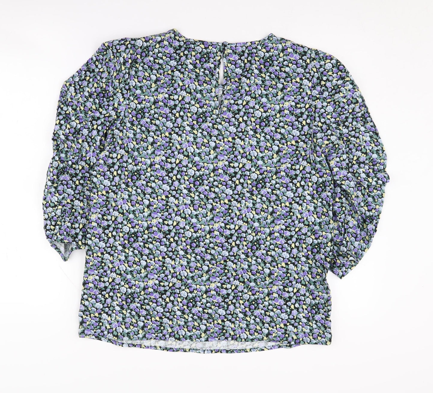 VILA Women's Multicoloured Floral Blouse Size 10