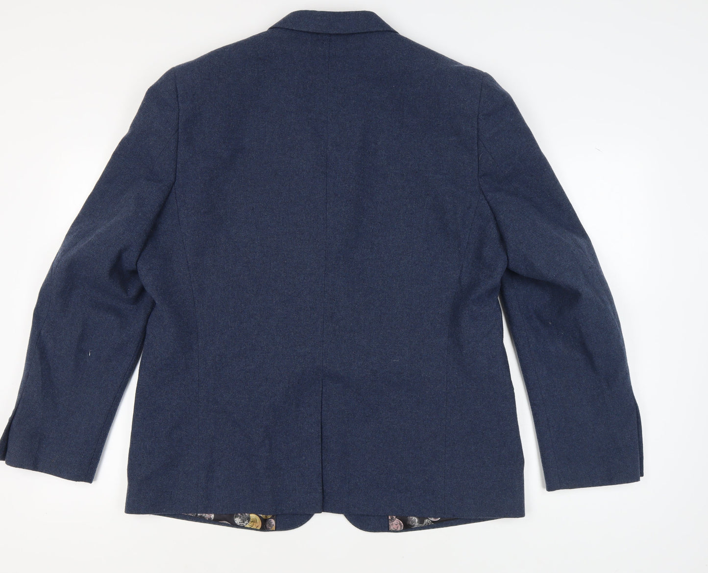 Gianni Feraud Men's Blue Blazer Jacket, Size 48