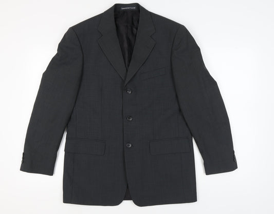 Greenwoods Classic Men's Grey Blazer 38 Regular Jacket