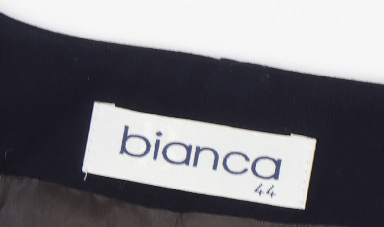 Bianca Women's Black Blazer Size 16 Classic