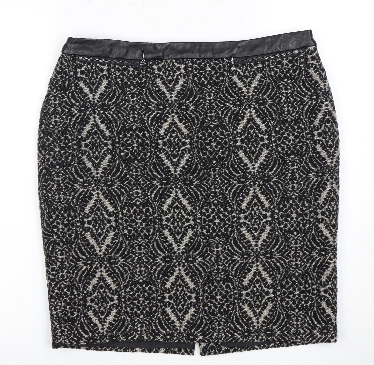 Marks and Spencer Women's Black Knee Length Pencil Skirt