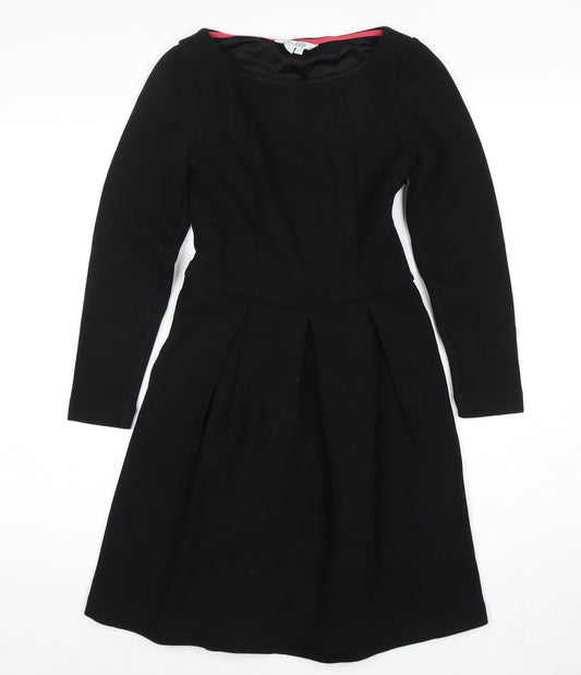 Boden Women's Black Fit & Flare Dress