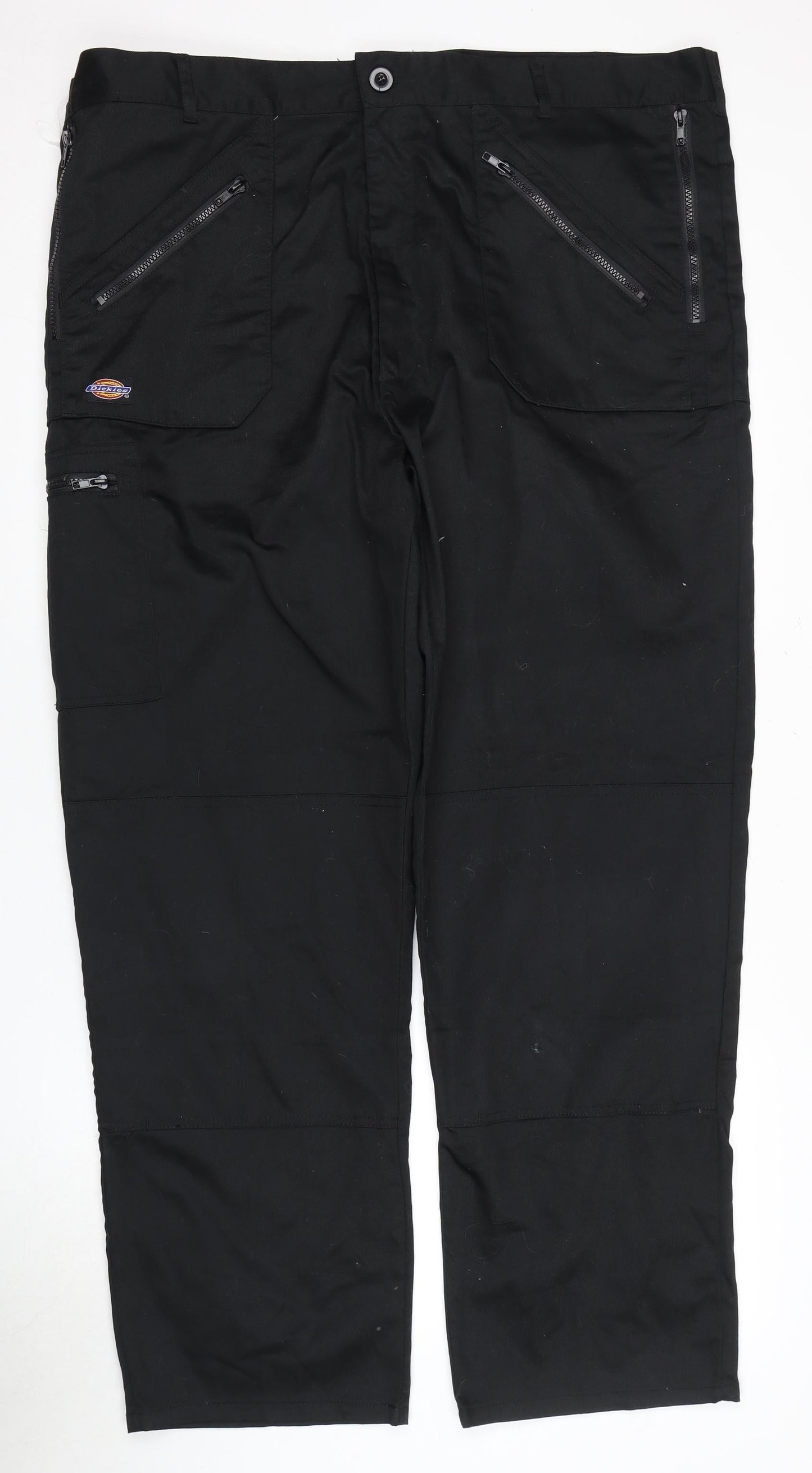 Dickies Men's Black Cargo Trousers 38