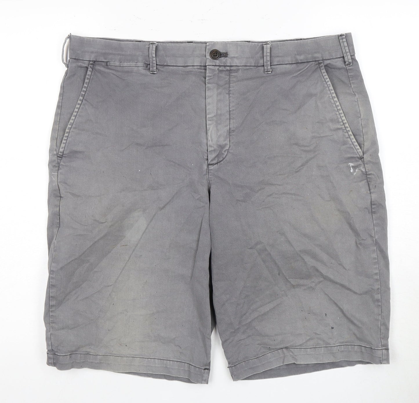 GAP Men’s Grey Chino Shorts Size 36 with Pockets