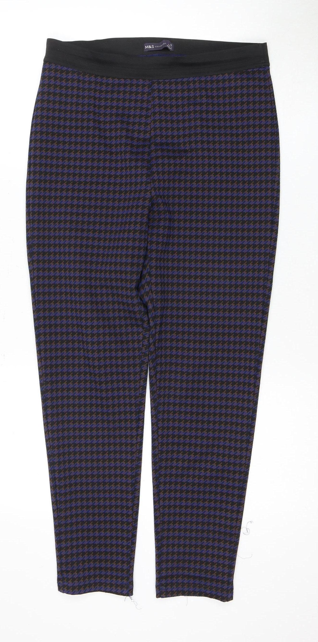 Marks and Spencer Women’s Houndstooth Trousers