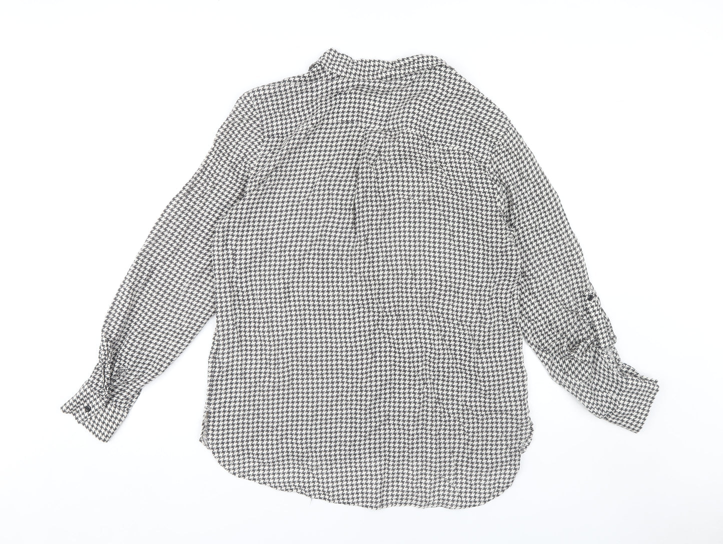 Next Women's Multicoloured Check Button-Up Shirt