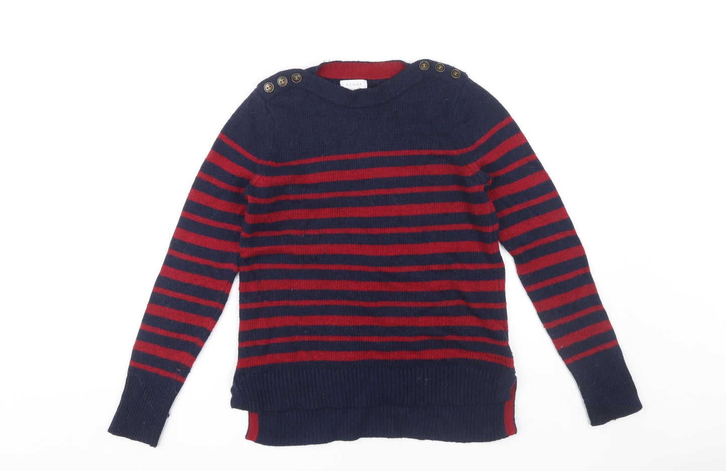 Kenar Women's Multicoloured Striped Jumper M