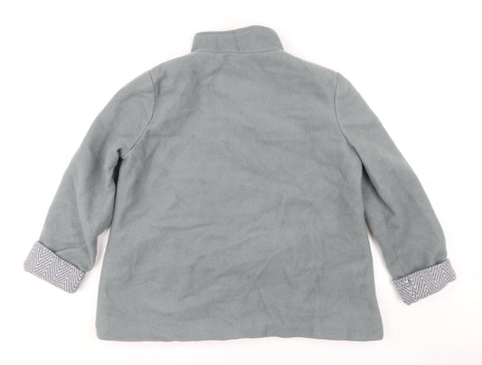Anne de Lancay Women's Grey Fleece Jacket L