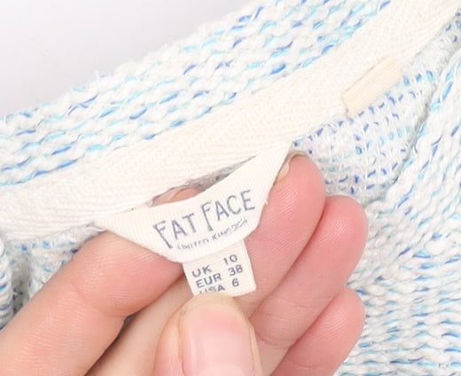 Fat Face Women's Blue Cardigan Size 10