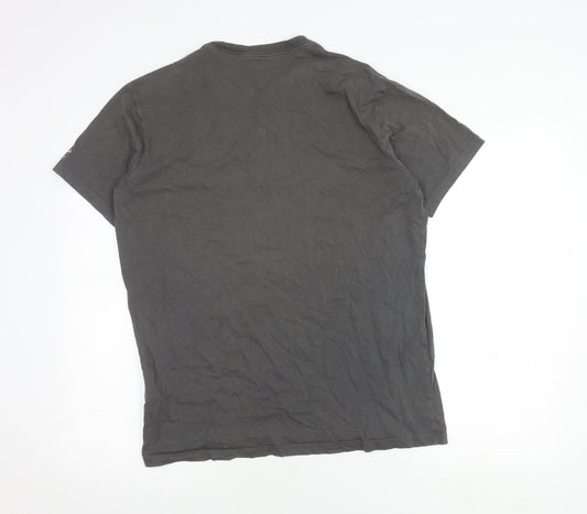 Replay Men's Grey XL Crew Neck T-Shirt