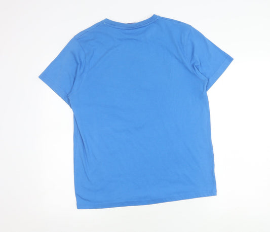 Superman Men's XL Blue Graphic T-Shirt