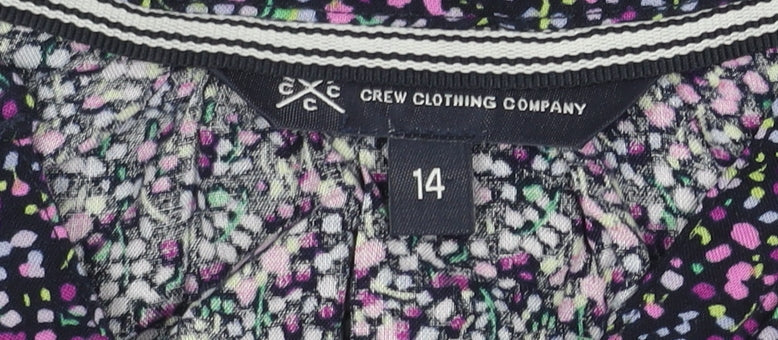 Crew Clothing Women’s Multicoloured Floral Blouse 14