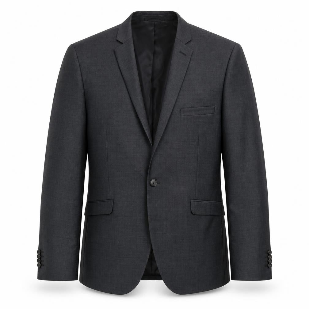Burton Menswear Men's Grey Slim Blazer 42 Regular