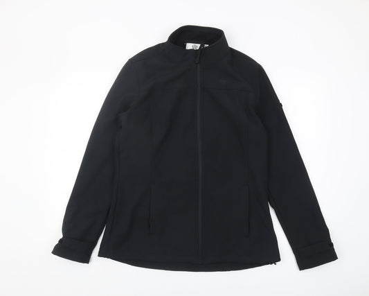 TOG24 Women's Black Jacket, Size 12 - Full Zip