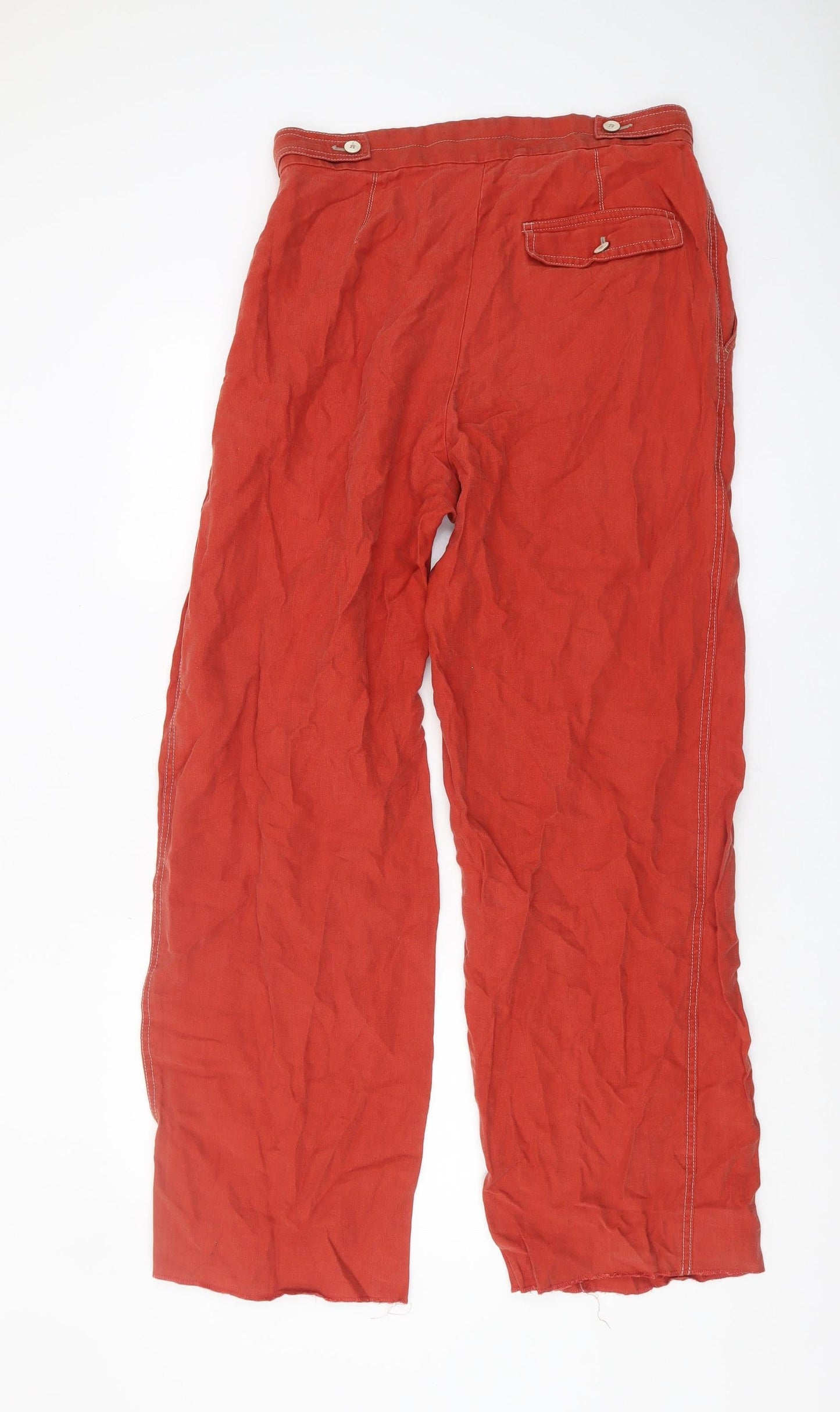 MNG Women's Red Trousers Size 10