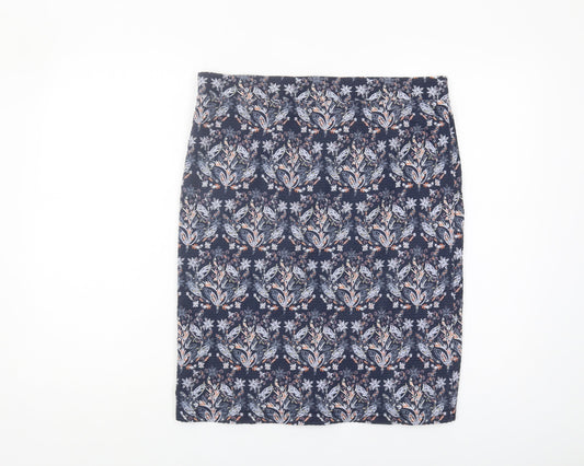 White Stuff Women's Floral Pencil Skirt, Size 12