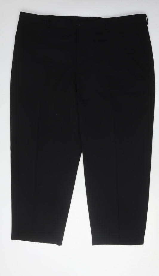 Farah Men's Black Trousers Size 46, New With Tags