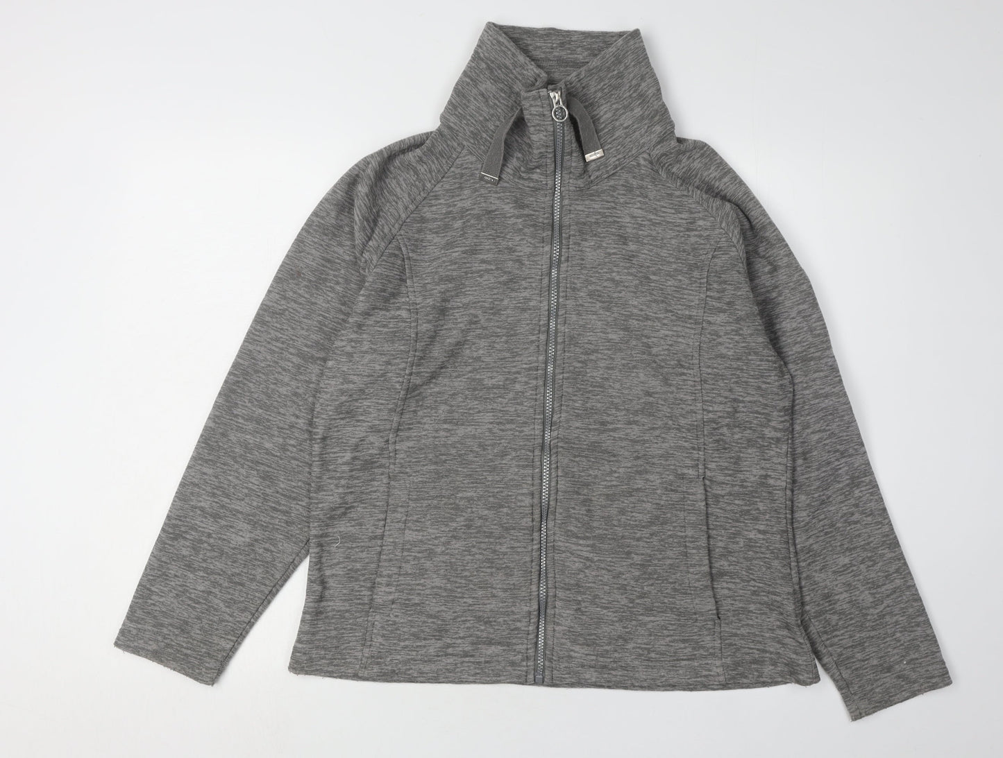 Regatta Women's Grey Full Zip Jacket Size 14