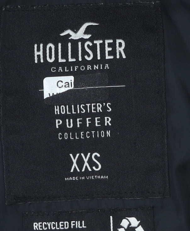 Hollister Women's Black 2XS Puffer Jacket