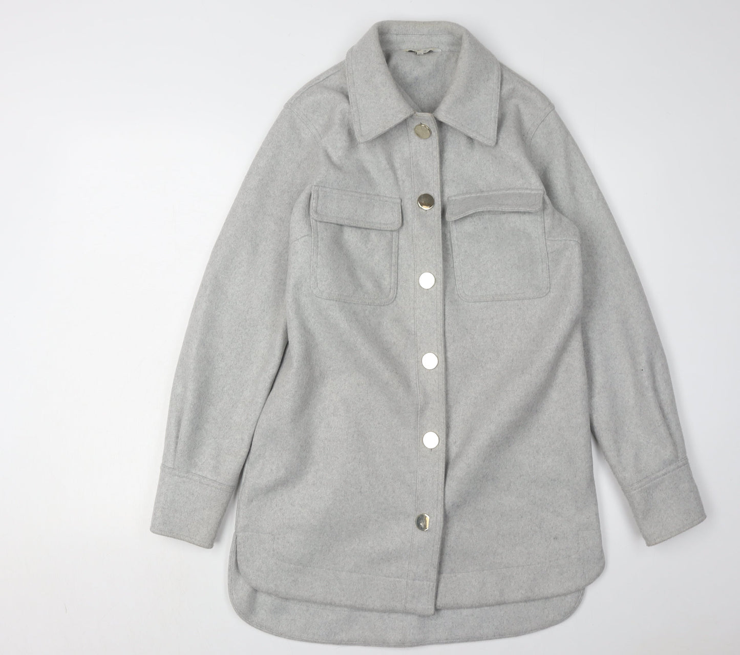 Next Women's Grey Basic Jacket Size 8