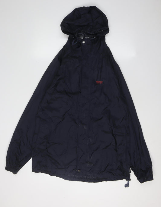 Regatta Men's Black Hooded Rain Jacket S Lightweight