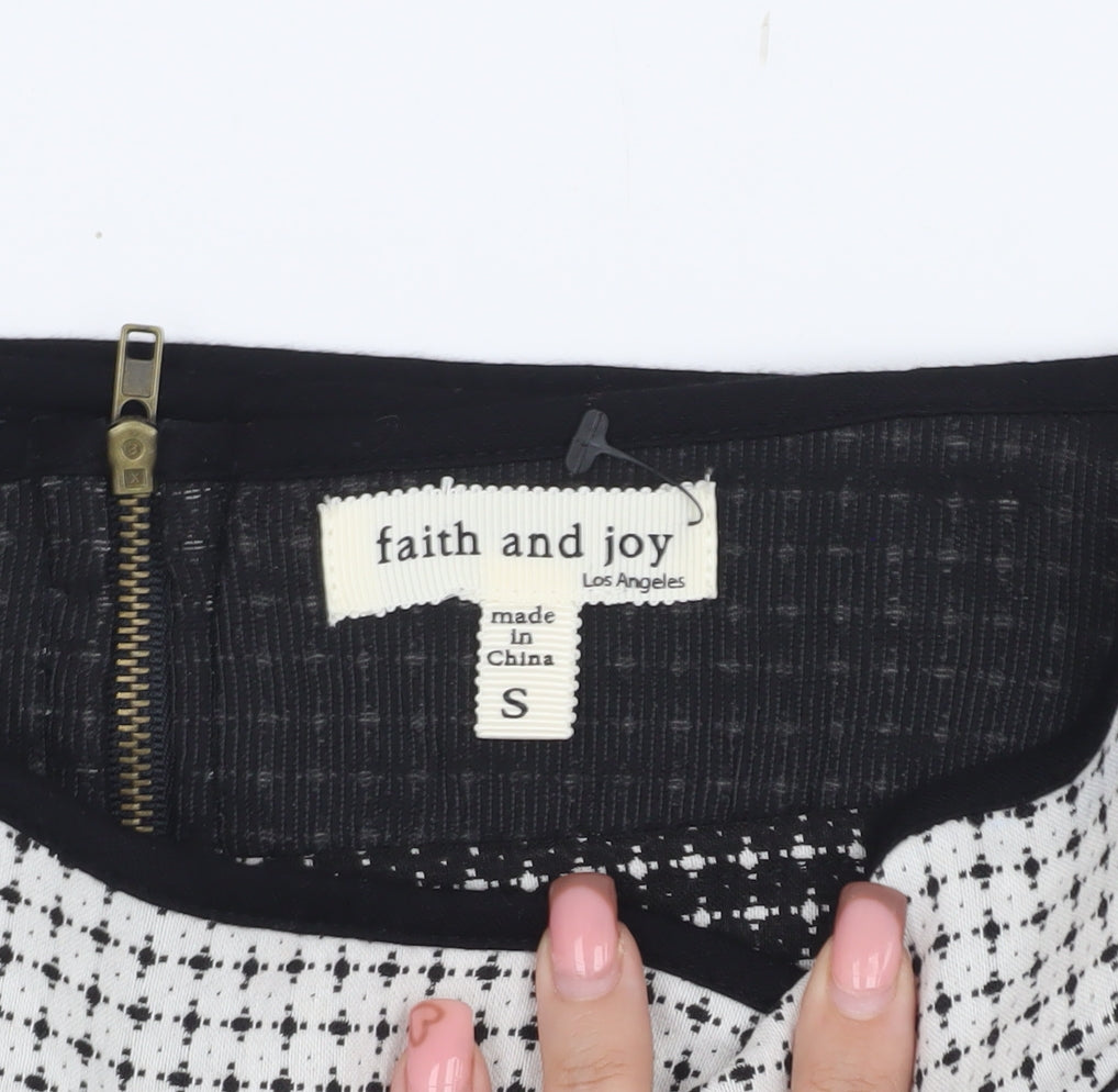 faith and joy Women's S Multicoloured Pencil Skirt