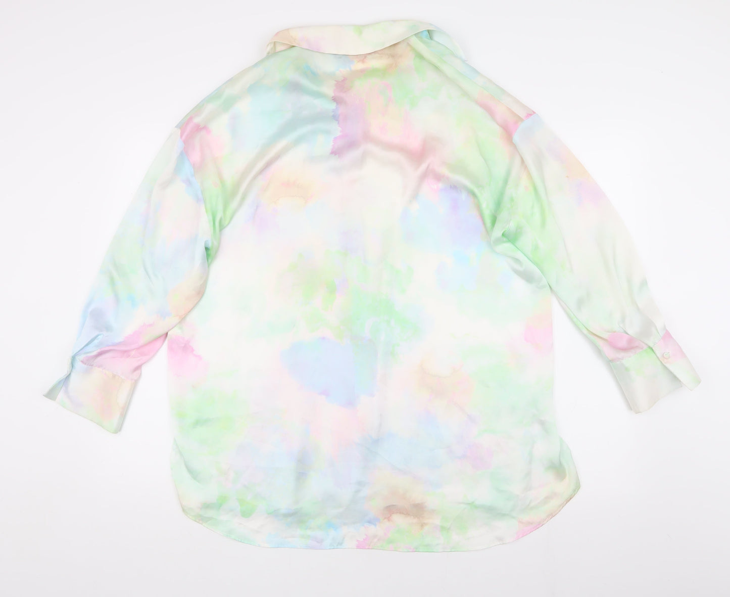 ZARA Women's Multicoloured XS Button-Up Shirt